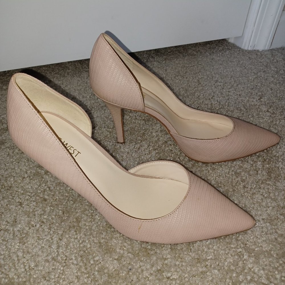Nine West Nude Heels